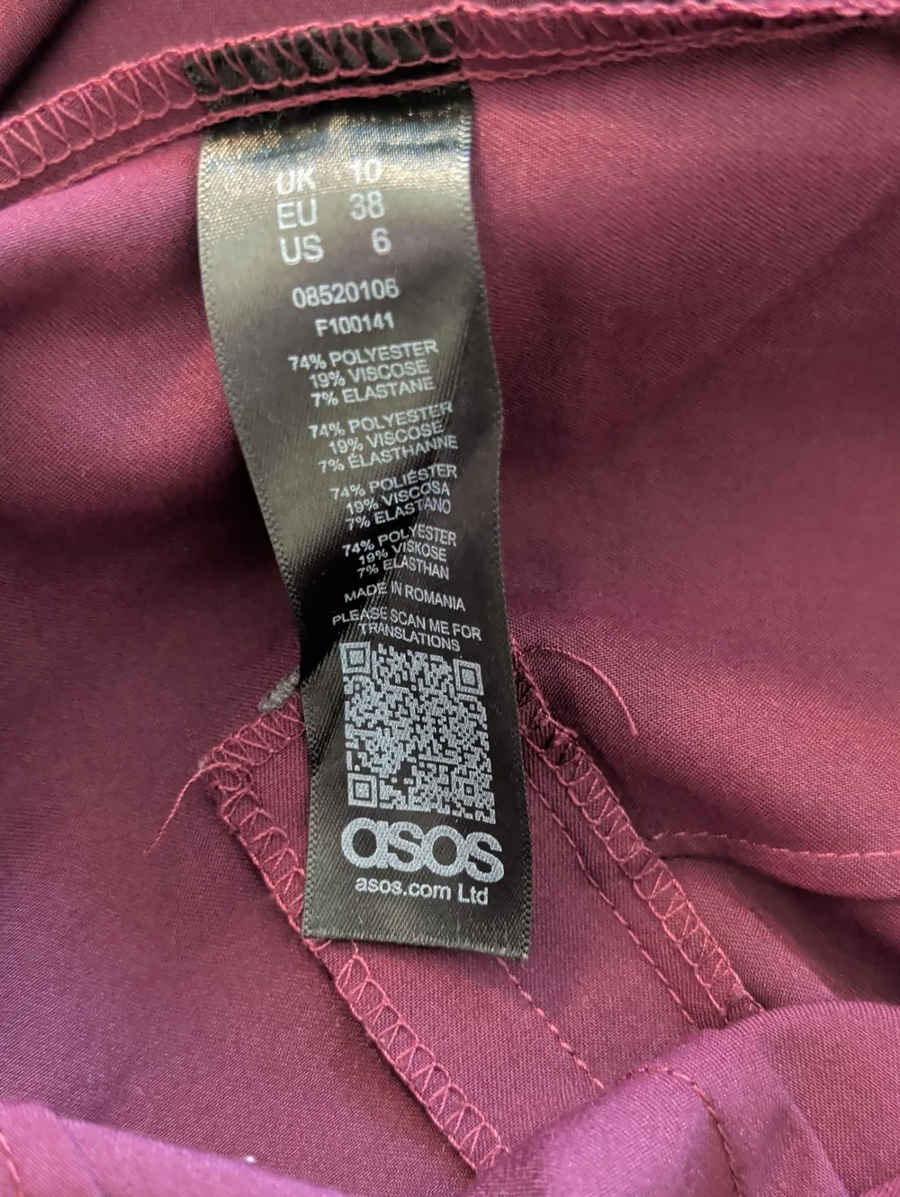 ASOS High Waisted Trouser - Picture 7 of 11